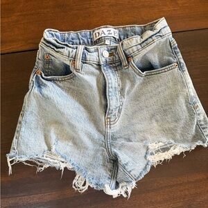 Women's Blue Denim Shorts
